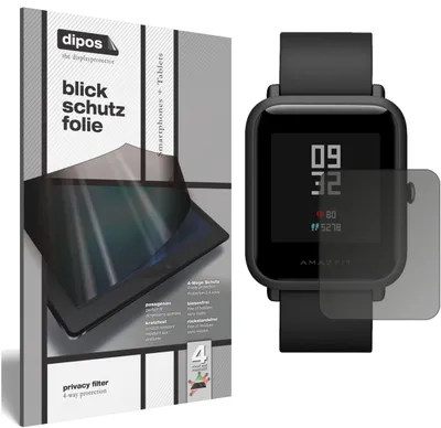 Produktbild von Blickschutzfolie für Huami Amazfit Bip S matt Schutzfolie Folie Display Schutz dipos