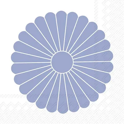 Produktbild von Servietten 25x25 cm - FLEUR (V&B) blue