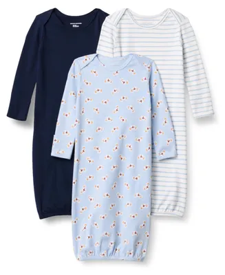 Productafbeelding van A. Essentials, uniseks baby pyjama met lange mouwen, katoen, 3-pack