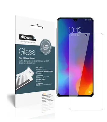 Produktbild von 2x Schutzfolie für Lenovo Z6 - Anti-Shock 9H Folie dipos Glass Kunststoffglas