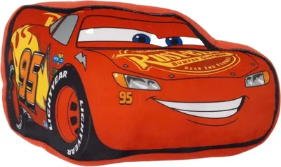 Produktbild von Tvarovaný 3D polštář Auta - Blesk McQueen