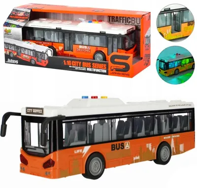 Produktbild von Dromader Stadtbus mit Licht, Sound und öffnenden Türen