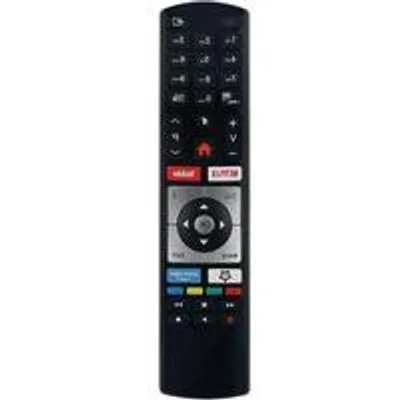 Produktbild von Universal Fernbedienung für TV - Fernbedienung für jeden Fernseher - Einfache Bedienung ohne Installation - Reichweite von bis zu 10 Metern - Schwarz