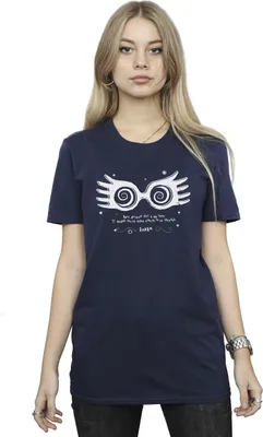 Produktbild von Harry Potter - "Being Different" T-Shirt für Damen BI27748 (S) (Marineblau)