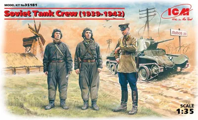 Produktbild von ICM 35181 - 1:35 Russische Panzer Besatzung 1939-1942 - Neu