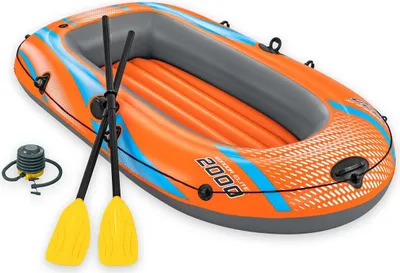 Image de Bestway 61141 - Ensemble de canots pneumatiques Kondor Elite 2000 196 x 106 x 31 cm