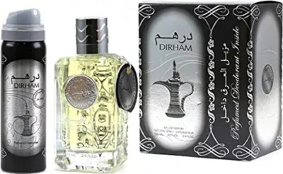 Zdjęcie produktu dla Ard Al Zaafaran Dirham Silver + Deo 100ml EDP