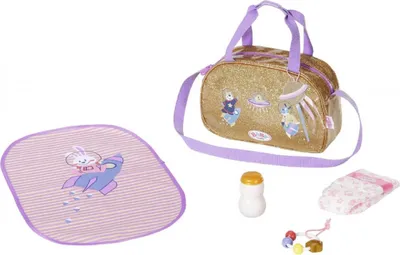 Produktbild von Zapf 831106 BABY born Happy Birthday Wickeltasche