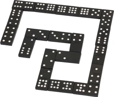 Immagine prodotto di NG domino in scatola di legno, 55 pezzi