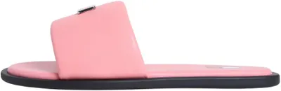 Produktbild von Tommy Jeans Damen Badeschuhe Soft Padded aus Leder, Rosa (Enchanted Pink), 40