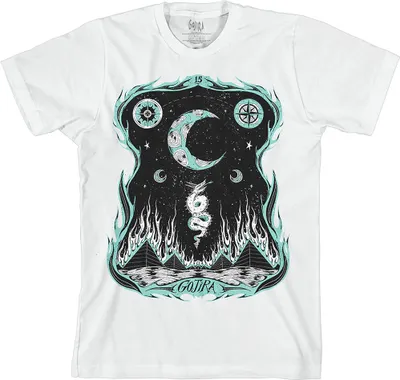 Produktbild von Gojira Dragons Dwell White L T-Shirt