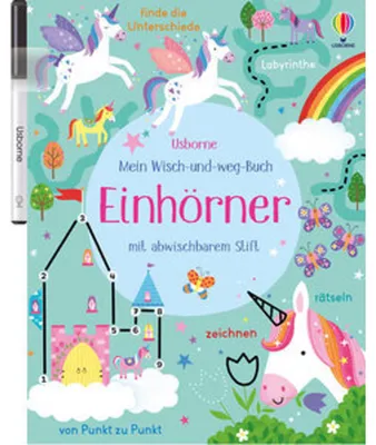 Immagine prodotto di Mein Wisch-und-weg-Buch: Einhörner