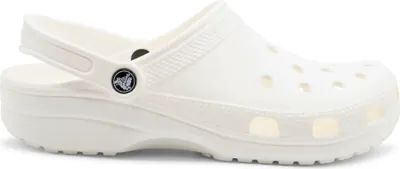 Produktbild von Crocs Classic Clog, Weiblich, Erwachsener, Weiß, Einfarbig, 39 - 40, Geschlossene Sandalen