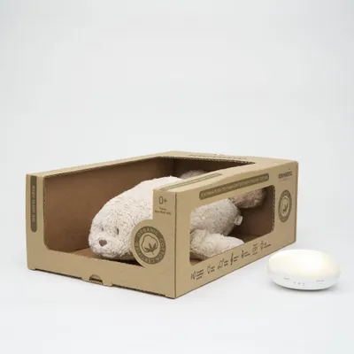 Productafbeelding van Moonie Seal Zand - Organische, Zachte Zeeleeuw Met Een Lamp