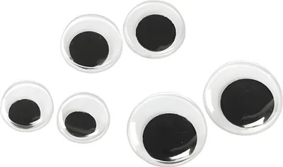 Produktbild von Wackelaugen-Mix 12/14/18mm VE=6 Stück