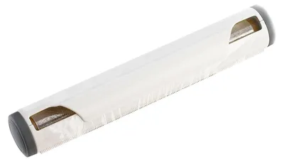Folienabroller für Alufolie & Frischhaltefolie, Kunststoff, weiß/anthrazit