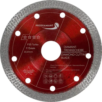 Produktbild von PRODIAMANT Diamanttrennscheibe 115mm für Fliese, Feinsteinzeug F35