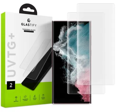 Image de Glastify Uvtg+ 2-Pack Galaxy S22 Ultra verre trempé
