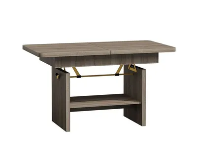 Image de Table basse extensible et relevable ALEK – chêne sonoma