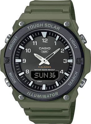Produktbild von CASIO Casio Herrenuhr Grün Casio-AQ-S820W-3BVEF
