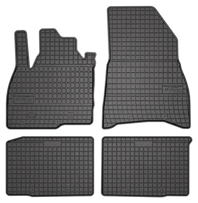 Image de Tapis de sol en caoutchouc pour Dacia Bigster 2024- (SUV) – 4 pièces, noirs, sur mesure