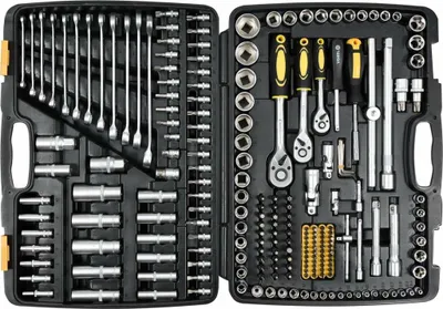 VOREL Werkzeugkoffersatz 216-teilig 1/2", 3/8" und 1/4" – Ansicht 2