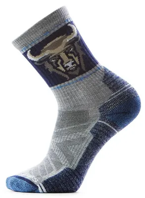 Produktbild von Smartwool Herren Light Cushion Bison Crew Wandersocken light gray 42-45