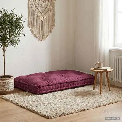 Obrázok produktu pre vidaXL Vankúš na paletovú pohovku, gaštanovo hnedý, 120 x 80 x 12 cm, látka