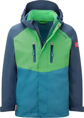 A children's jacket shown from the front against a white background.