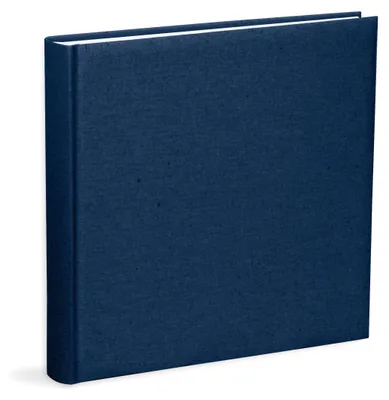 Obrázek produktu pro Fotoalbum o rozměrech 31 x 31 cm s modrým bavlněným obalem a 80 stranami