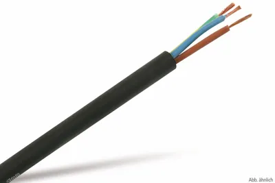 Obrázok produktu pre H07RN-F 3G1.5 čierna 50 m krúžky