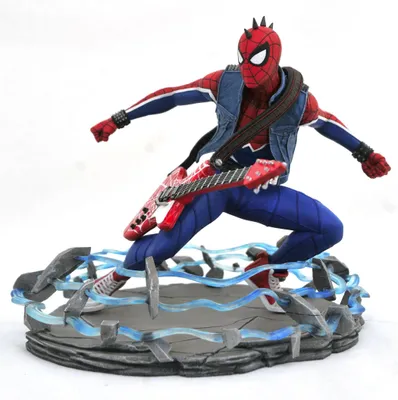 Produktbild von Diamond Select Spider-Man 2018 Marvel Video Game Gallery PVC Statue Spider-Punk 18 cm