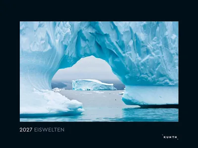 Produktbild von Eiswelten - KUNTH Wandkalender 2027