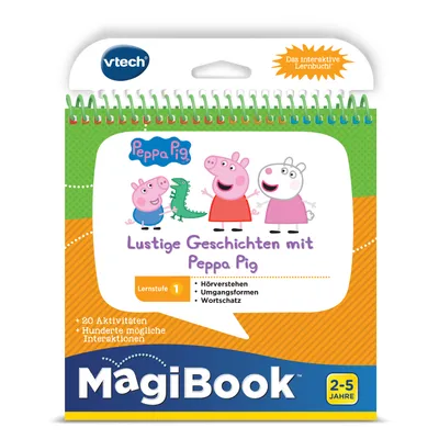 Produktbild von Lernstufe 1 - Lustige Geschichten mit Peppa Pig 3D
