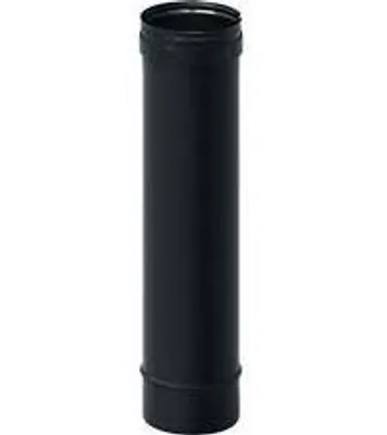 Immagine prodotto di tubo dritto inox nero ml 0,50 d 80