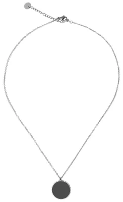 Produktbild von Halskette mit Coin Anhänger Modeschmuck aus Edelstahl