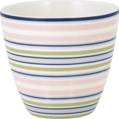 Produktbild von Greengate Leise Latte Cup white 0,35 l