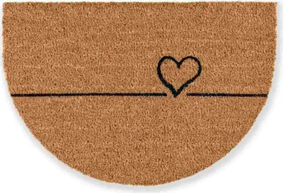 Produktbild von Astra Fußmatte COCO SMART Creme 40 x 60 cm - Halbrund
