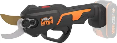 Productafbeelding van Snoeischaar, draadloos, 20 V, tot 2 sneden per seconde, borstelloze motor, voor schoon en nauwkeurig snijden, levering zonder accu en oplader