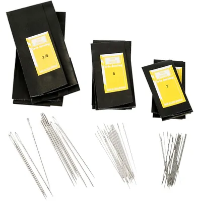 Produktbild von Stopfnadeln, Nr. 3/0+5+7, L 48-65 mm, 150 Stk/ 1 Pck [HOB-41108]