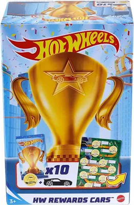 Produktbild von Mattel GWN97 - Hot Wheels - Fahrzeuge in Blindbag, 1:64, 10er-Pack