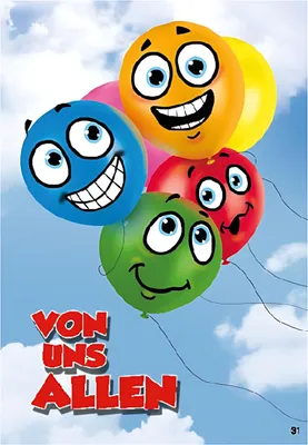 Produktbild von Musikkarte Überraschung Motiv 31, Von uns allen!
