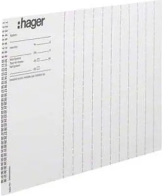 Zdjęcie produktu dla Hager ZZ90B, 10 szt.