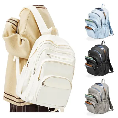 Produktbild von Großer Rucksack für Schule und Freizeit mit wasserdichten Eigenschaften