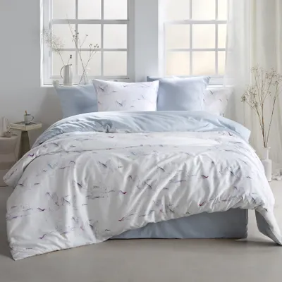 Produktbild von De Witte Lietaer Bettbezug Baumwollsatin, Ave - 260 x 240 + 2x 60 x 70 cm