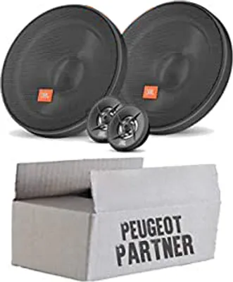 Produktbild von Lautsprecher Boxen JBL 16,5cm System Auto Einbausatz - Einbauset passend für Peugeot Partner - justSOUND