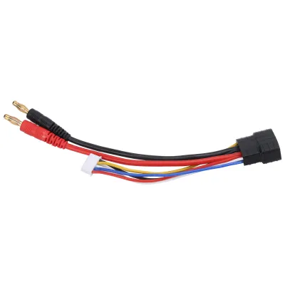 Zdjęcie produktu dla Adapter wtyczki TRX do wtyczki bananowej 4.0 Kabel ładowarki do samochodu/samolotu RC