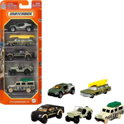 Produktbild von Mattel Matchbox Geschenkset 5er