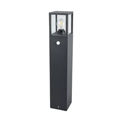 Produktbild von Lucande Wegeleuchte Klemens, 65 cm, Sensor, anthrazit, E27