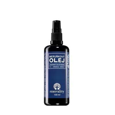 Image de RENOVALITY Huile d'abricot pressée à froid avec pompe, 100ml